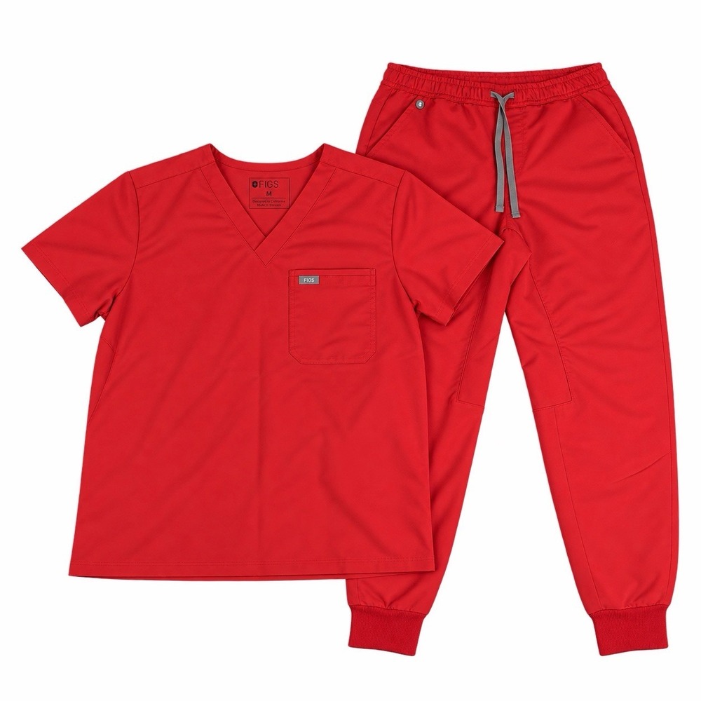 figs scrub set Mens tansen jogger pants (L Short) / leon top (L) Clay